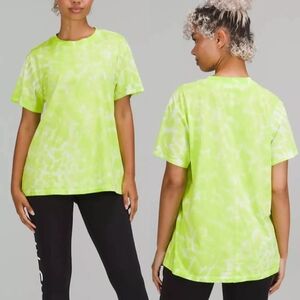 Lululemon All Yours Cotton T-Shirt Tie Dye
